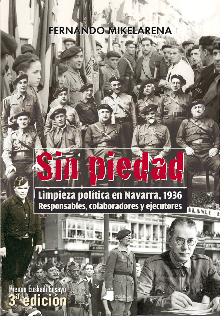 Libro de Fernando Mikelarena, historiador que ha recibido una querella contra su libertad de cátedra.