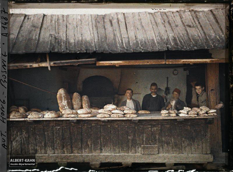 Bosnie, Sarajevo, Une boulangerie