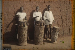 Dahomey, Joueurs de tam-tam (Yorouba)