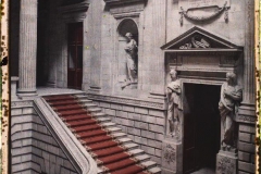 France, Bordeaux, Grand Théâtre (Intérieur) détails du grand escalier