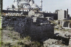 Turquie, Constantinople, Vue sur la Suleiman Djami