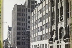 Allemagne, Düsseldorf, Breitstrasse et Building en Construction