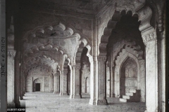 Indes, Agra, Le Fort - Mosquée Moti-Musjid - Vue intérieure