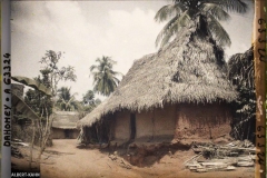 Dahomey, Daagbé, Un Coin du Village