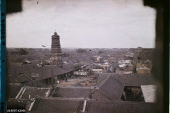 Nord de Biancheng («ville Extérieure»), Moukden, Chine, mai-juin 1912, (Autochrome, 9 x 12 cm), Stéphane Passet, Département des Hauts-de-Seine, musée Albert-Kahn, Archives de la Planète, A 70 004 X