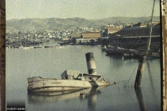 Syrie, Beyrouth, Port; navires coulés pendant la guerre Italo Turque