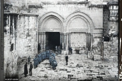 Syrie, Jérusalem, Ensemble de la façade du St Sépulcre