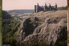 France, Près de St Flour, Paysage divers du Sailhans ; Château