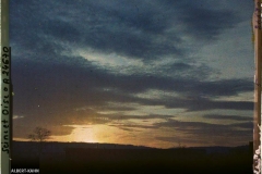 France, St Cloud, Coucher de Soleil sur les hauteurs de St Cloud