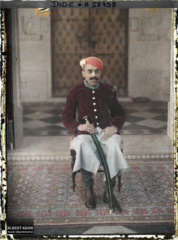 Indes, Udaipur, Portrait du Prince Héritier