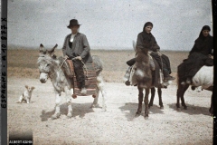 Espagne, D'Astorga à Léon, Trois ânes montés
