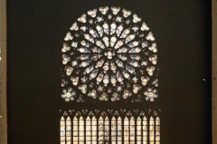 France, Paris, Vitraux de Notre Dame