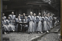Japon, Nikko, groupe - tenue de samouraï