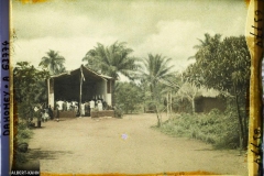 Dahomey, Dangbo, La Chapelle coupée par une tornade