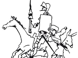 Una visión de El Quijote desde Eslovenia: Gráficas de Nikolaj Pirnat |