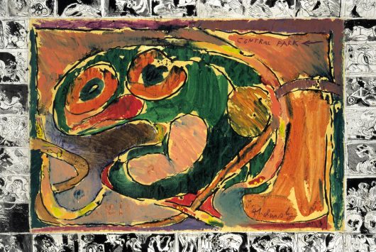 Pierre Alechinsky sobre papel |