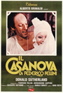 EL CASANOVA DE FELLINI (IL  CASANOVA DI FEDERICO FELLINI)
