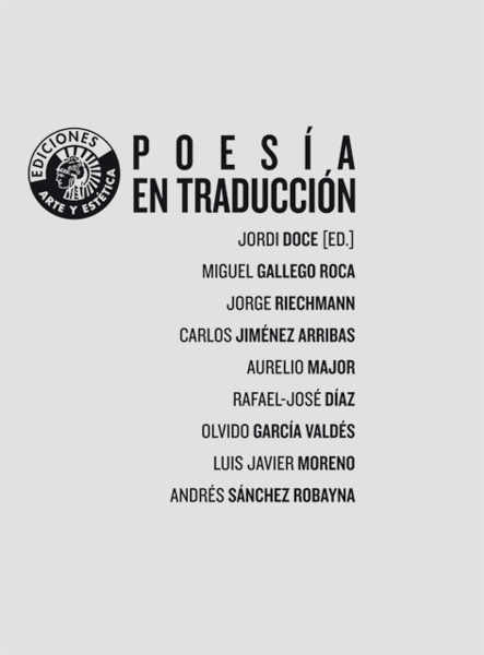 POESÍA EN TRADUCCIÓN | Jordi Doce (ed.)