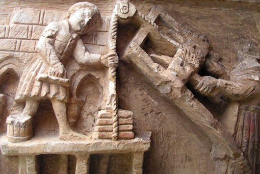 La construcción en la Edad Media: oficios