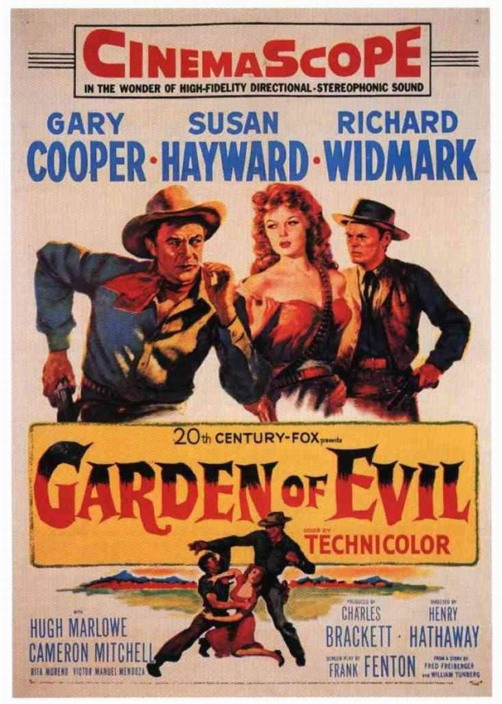 Cartel de la película El jardín del diablo