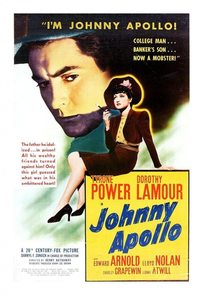 Cartel de la película Johnny Apollo