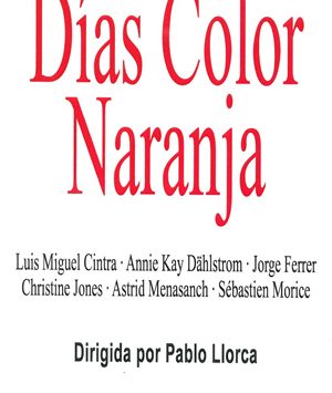 Días color naranja - CBA