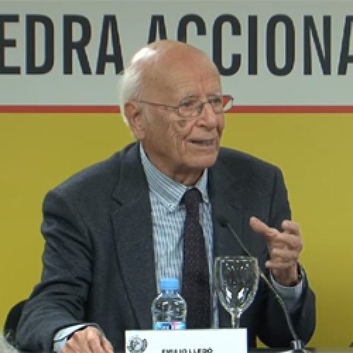 Emilio Lledó. Cátedra ACCIONA
