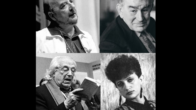 Fernando Quiñones, Rafael Alberti, Ana Rossetti y Antonio Gamoneda. Radio Círculo #ElCírculoenCasa