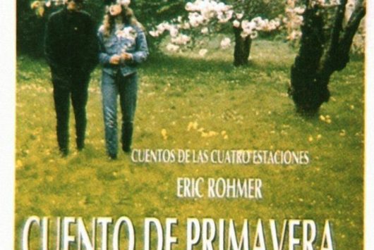 Cartel de "Cuento de primavera" de Éric Rohmer