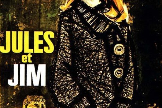Póster de Jules y Jim, película de François Truffaut
